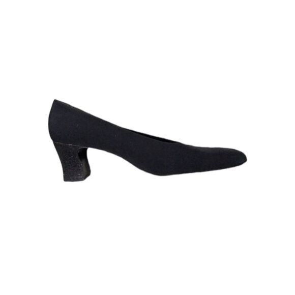 Low block heels, black 9N - Picture 4 of 12